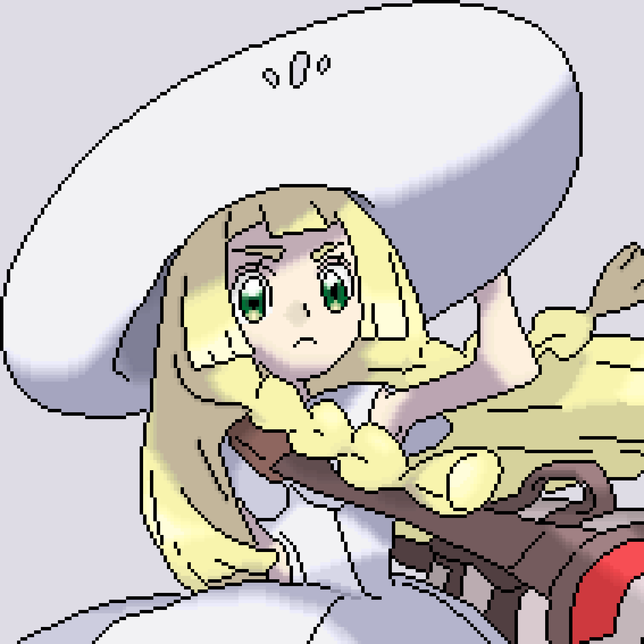 Lillie from Pokemon Sun and Moon