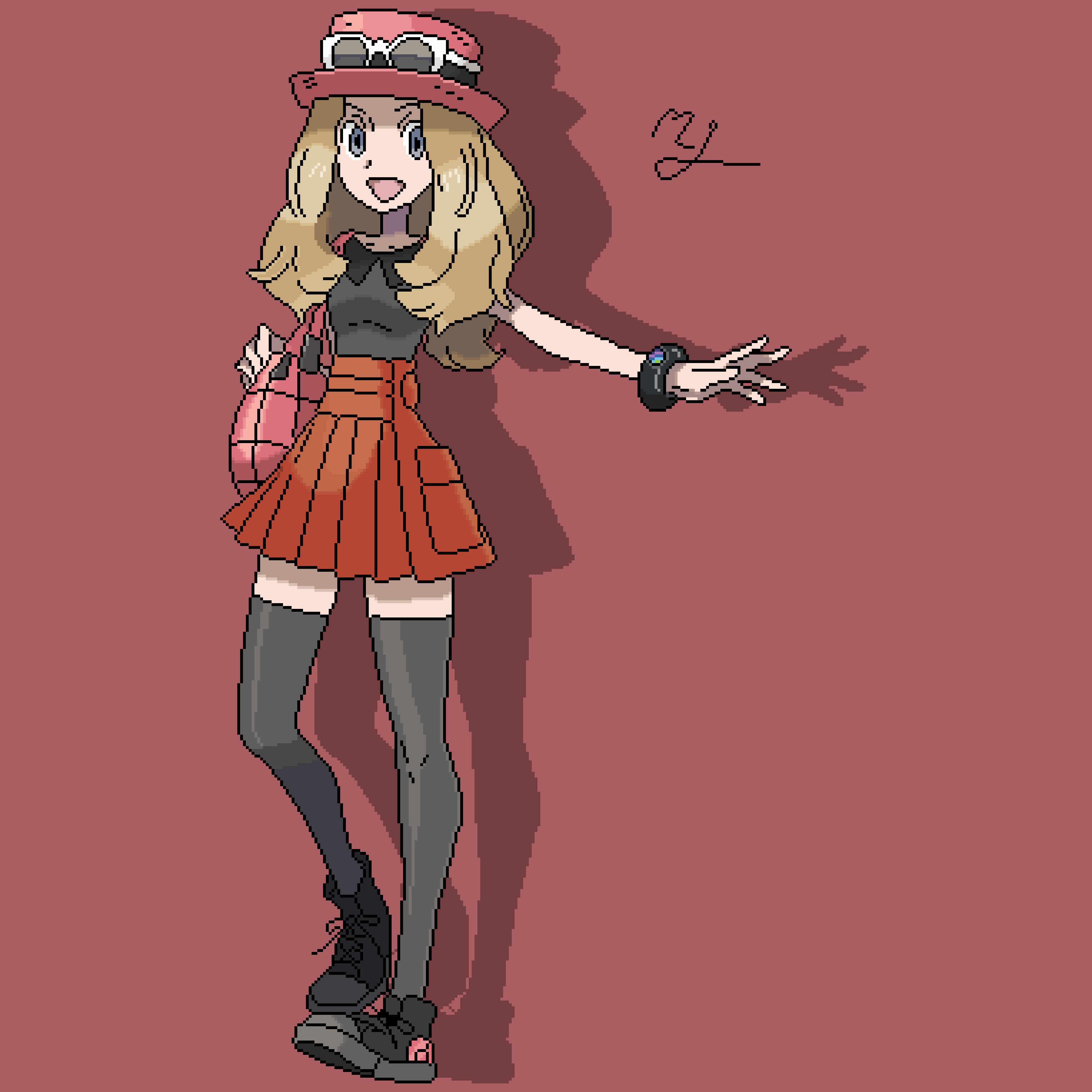 Serena from Pokémon X and Y
