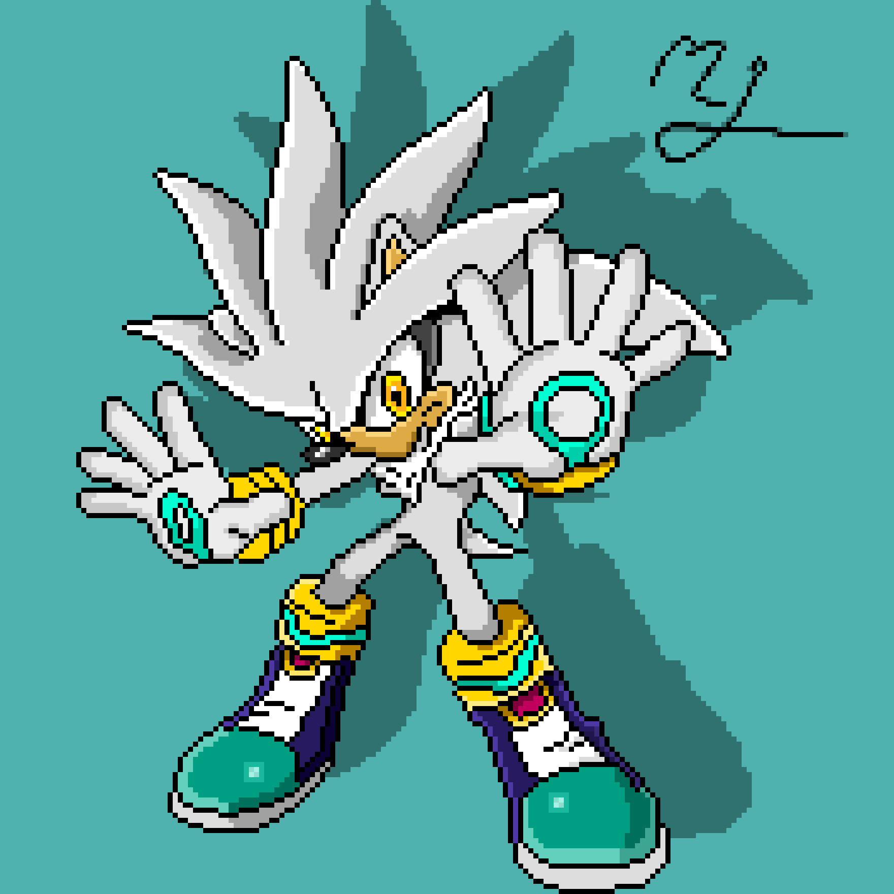 Silver the Hedgehog from Sonic the Hedgehog